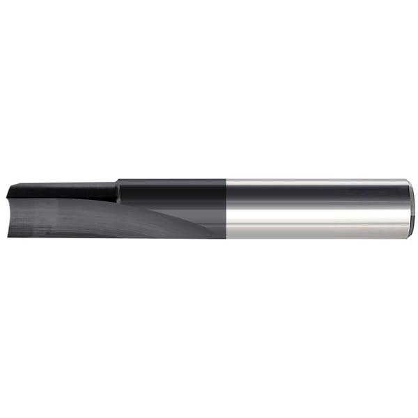1/4x3/4x1/4x2-1/2 1FL O-Flute Straight Crescent End Left Hand WRouter, PowerDLC